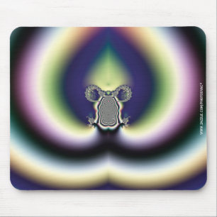 Psychedelic Heart Mouse Mat