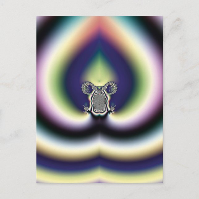 Psychedelic Heart Postcard (Front)
