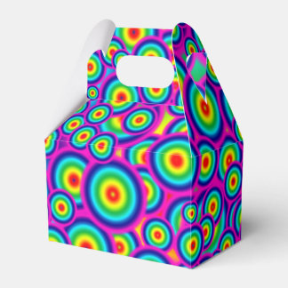 Psychedelic Hippie Favour Boxes