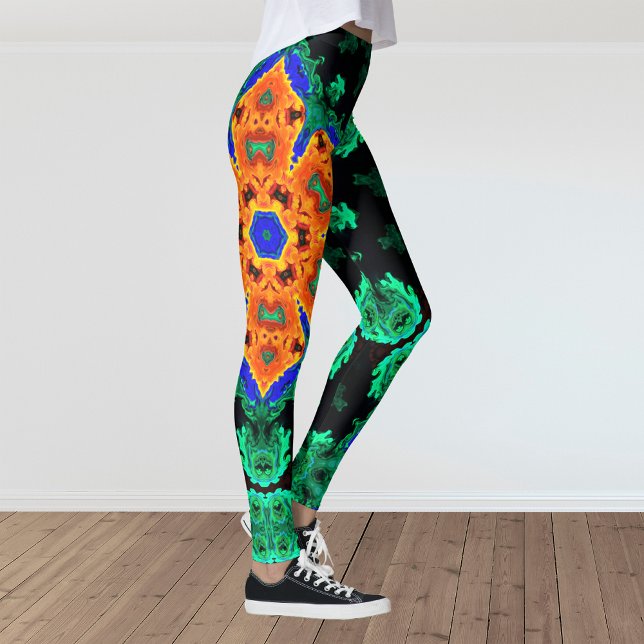 Psychedelic Hippie Leggings (Creator Uploaded)