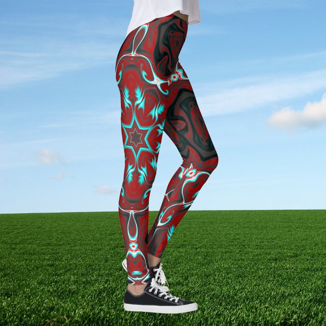 Psychedelic Hippie Leggings (Creator Uploaded)