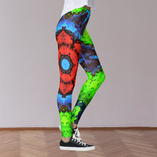 Psychedelic Hippie Leggings
