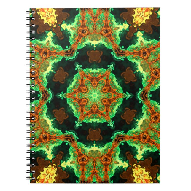 Psychedelic Hippie Notebook (Front)