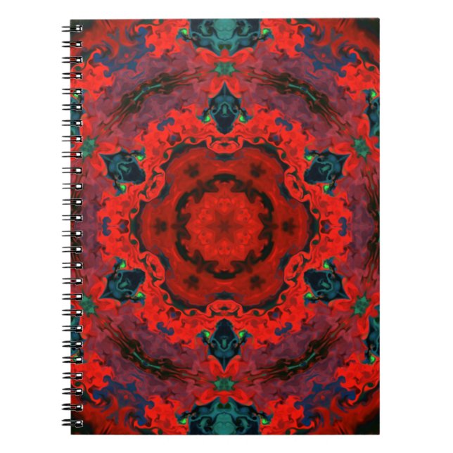 Psychedelic Hippie Notebook (Front)