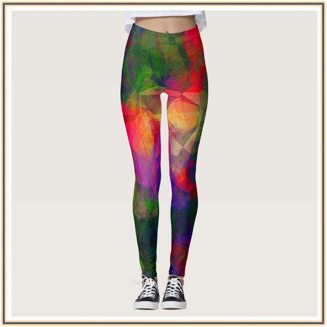 Psychedelic Hippie Pattern Leggings (Creator Uploaded)