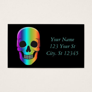 Psychedelic Human Skull Thunder_Cove