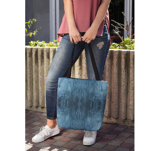 Psychedelic Ice pattern  Tote Bag