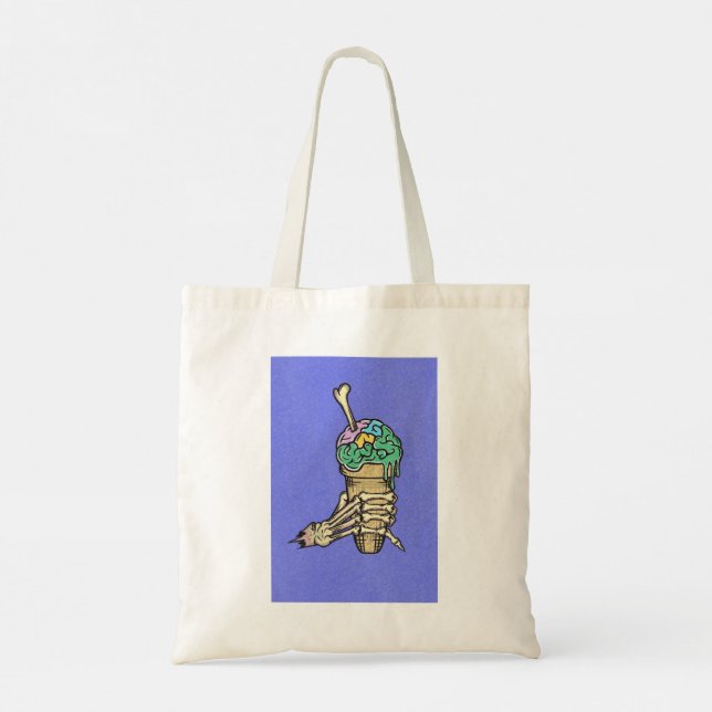 Psychedelic Icecream Tote Bag (Back)