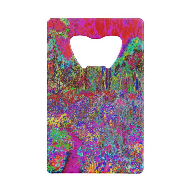 Psychedelic Impressionistic Garden Landscape (Front)