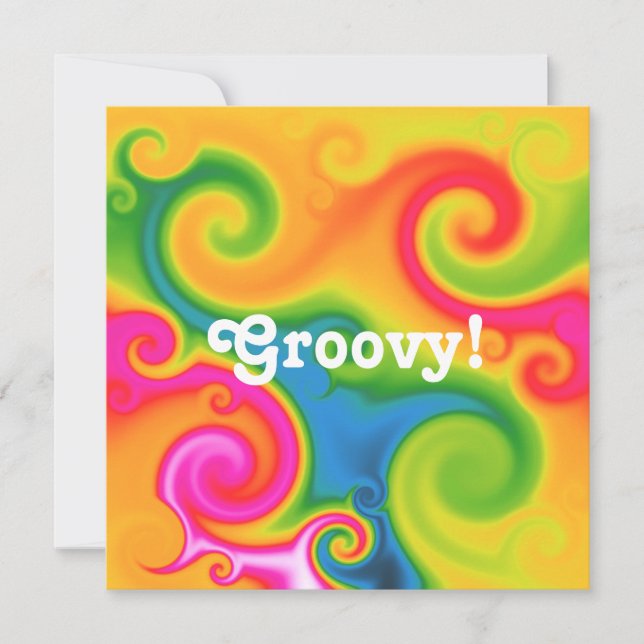 Psychedelic Invitation (Front)