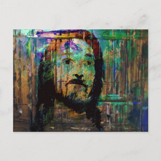 psychedelic jesus postcard (Front)