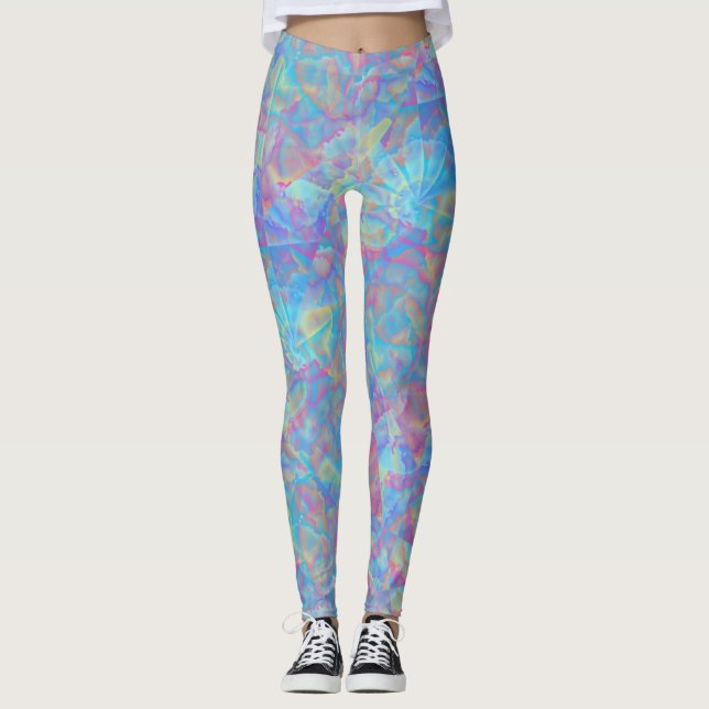 Psychedelic kaleidoscope leggings (Front)