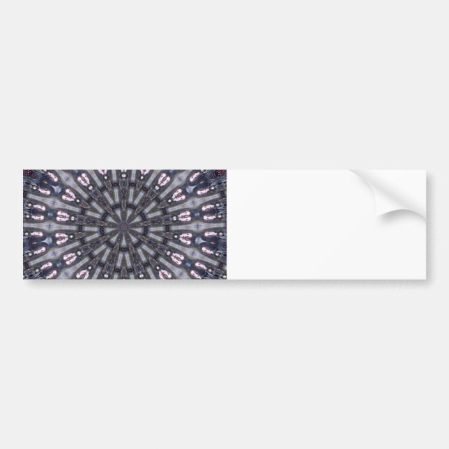 PSYCHEDELIC KALEIDOSCOPE /MYSTIC MEMORIES BUMPER STICKER (Front)
