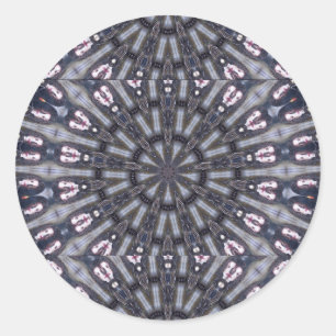 PSYCHEDELIC KALEIDOSCOPE /MYSTIC MEMORIES CLASSIC ROUND STICKER