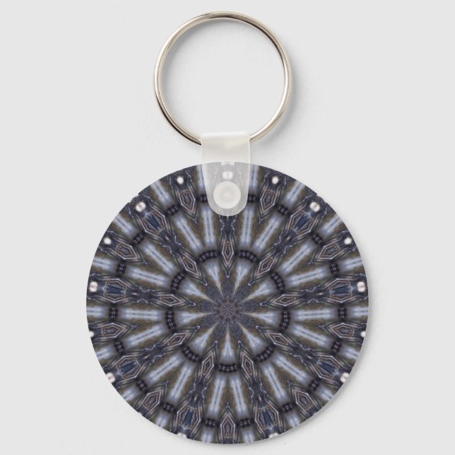 PSYCHEDELIC KALEIDOSCOPE /MYSTIC MEMORIES KEY RING (Front)