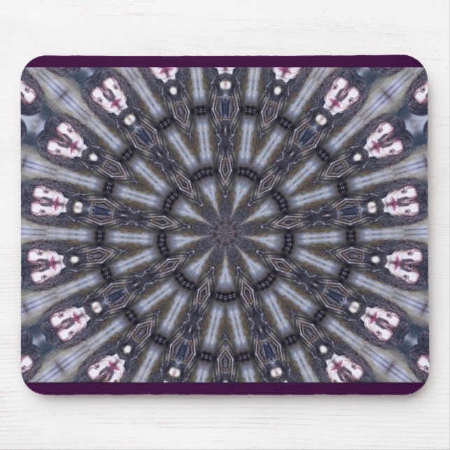 PSYCHEDELIC KALEIDOSCOPE /MYSTIC MEMORIES MOUSE MAT (Front)
