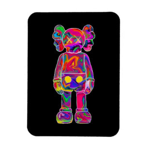 Psychedelic Kaw Magnet