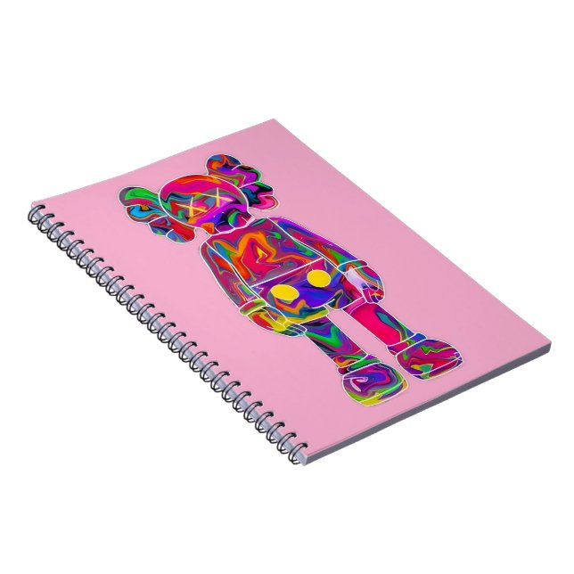 Psychedelic Kaw Notebook (Right Side)
