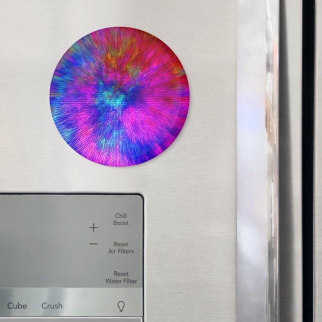 Psychedelic Kersplash...... Magnet (In Situ (Fridge))