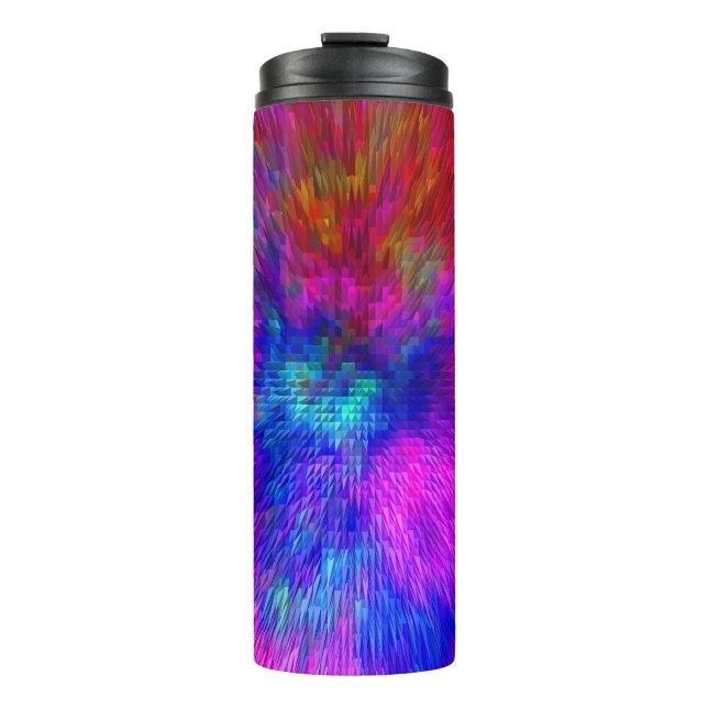 Psychedelic Kersplash...... Thermal Tumbler (Front)