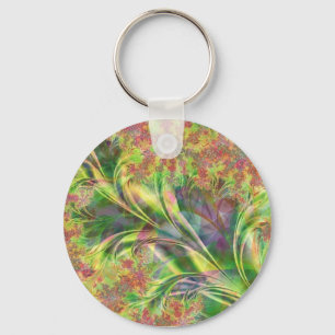 Psychedelic key chain