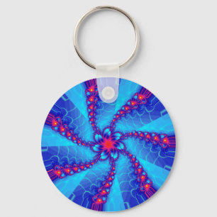 psychedelic key ring