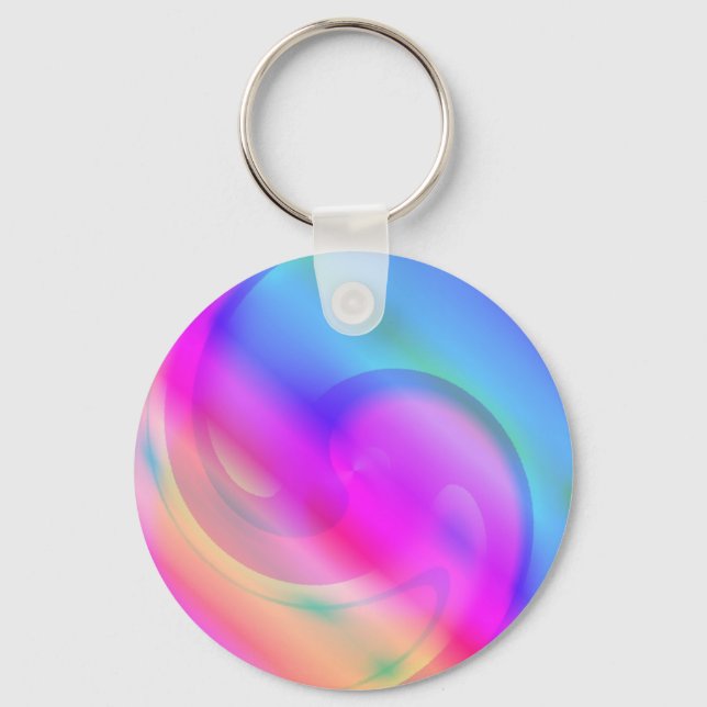 Psychedelic Key Ring (Front)