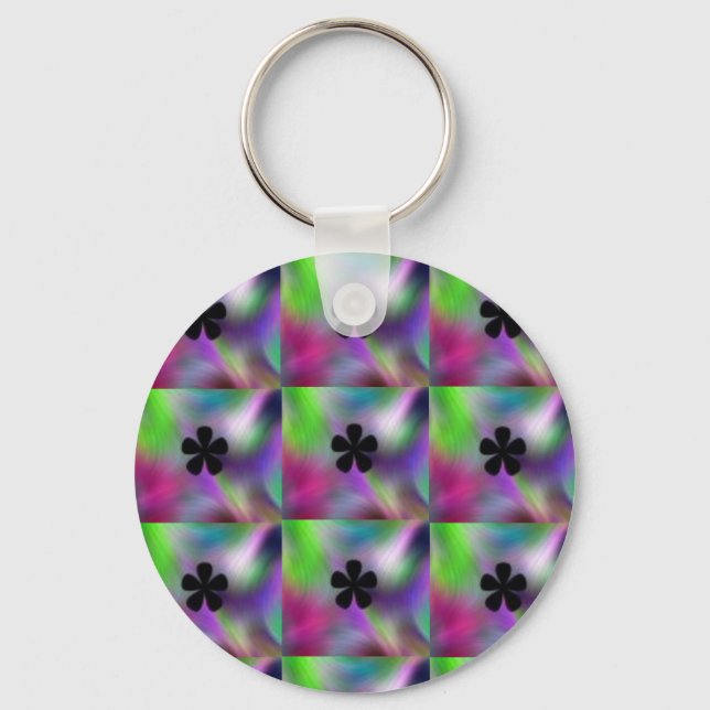 Psychedelic Key Ring (Front)