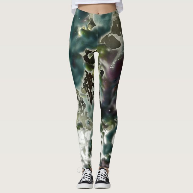 Psychedelic  Leggings (Front)