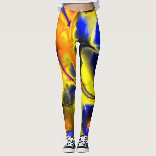 Psychedelic  Leggings (Front)
