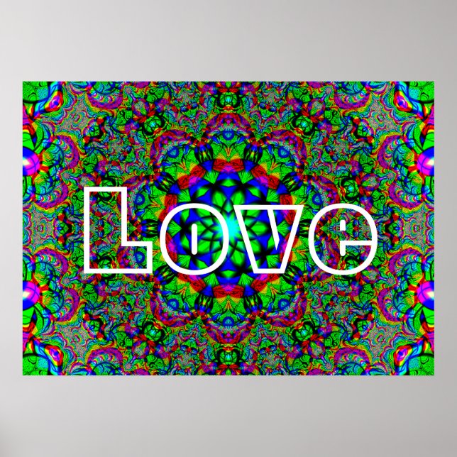 Psychedelic Love Poster (Front)