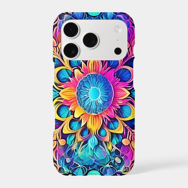 Psychedelic Mandala Design (Back)