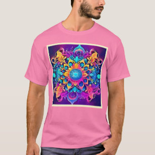 Psychedelic Mandala Design T-Shirt