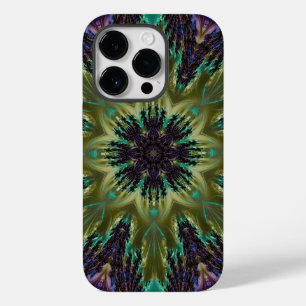 Psychedelic Mandala Retro Hippie Trippy Boho Chic Case-Mate iPhone 14 Pro Case