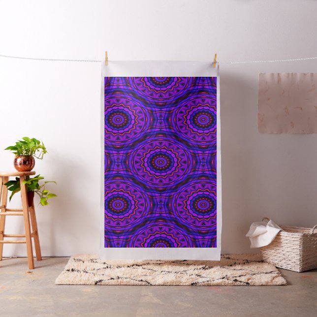 Psychedelic Mandalas..... Fabric (In Situ)