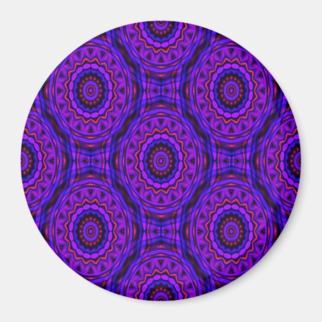 Psychedelic Mandalas..... Magnet (Front)