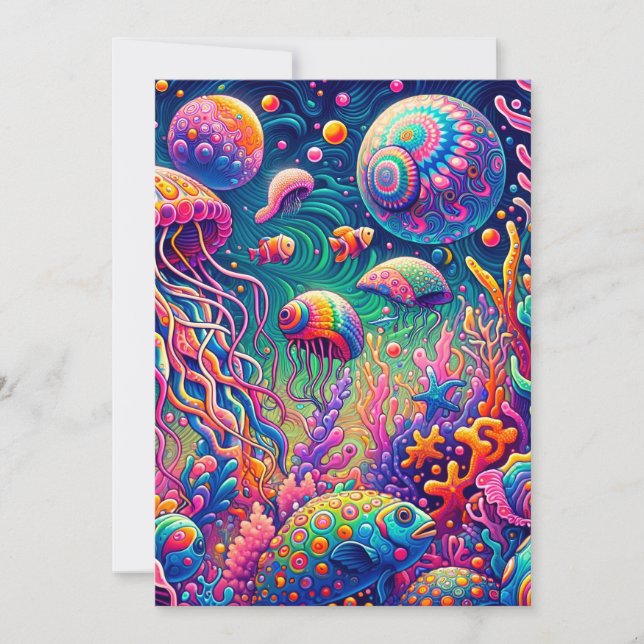 Psychedelic Marine Dreamscape Announcement (Front)
