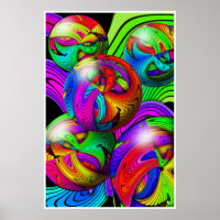 Psychedelic Meltdown Poster