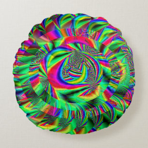 Psychedelic Memories..... Round Cushion