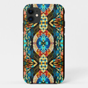 PSYCHEDELIC MODERN ELEGANT JAPANESE STYLE iPhone 11 CASE