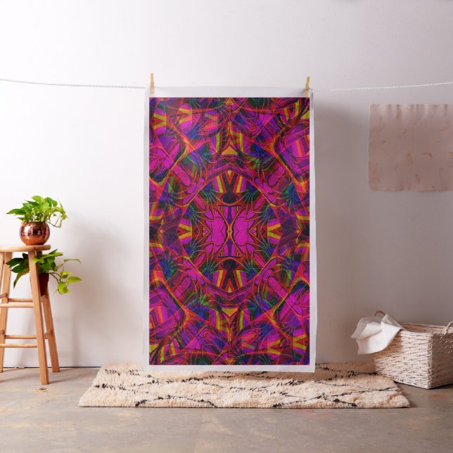 Psychedelic moments....  fabric (In Situ)