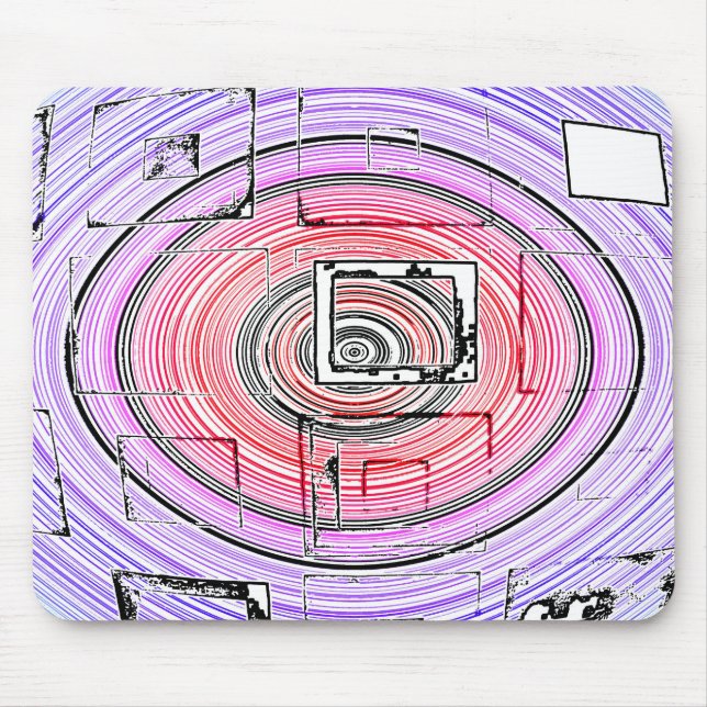 Psychedelic Mouse Mat (Front)