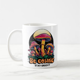 Psychedelic Mushroom Groove Coffee Mug