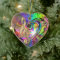 Psychedelic Music Heart Clefs Ornament