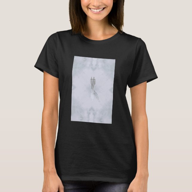 Psychedelic Mystery Man Sci Fi T-Shirt (Front)