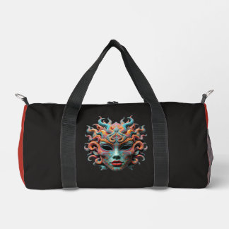 Psychedelic Mythology Art T-Shirt Duffle Bag