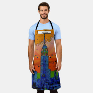 Psychedelic NYC: Emp St Building #3 Apron