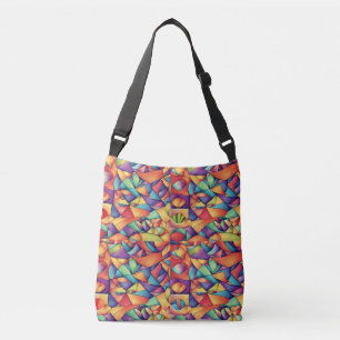 Psychedelic Ocean Crossbody Bag