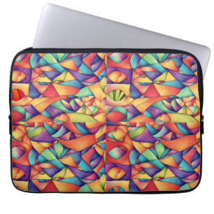 Psychedelic Ocean Laptop Sleeve