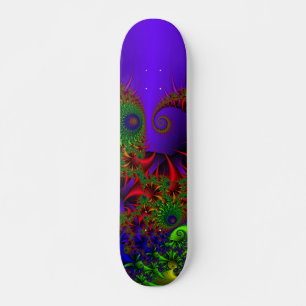 Psychedelic Overboard Skateboard